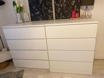 Biela komoda Ikea, Jysk - 3