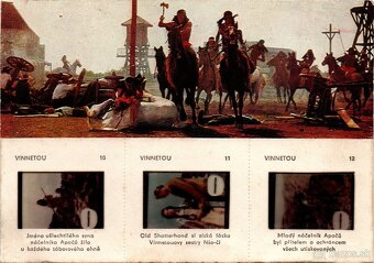 WINNETOU POHLADNICE S DIAPOZITIVMI - 3