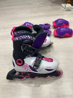 Korčule kolieskové + chrániče - 3