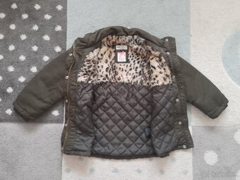 Dievcenska tepla prechodna bunda 116 - 3