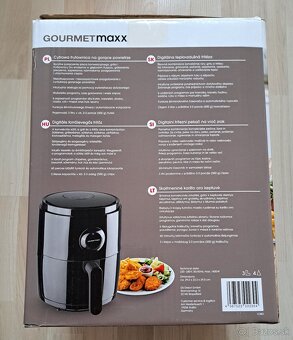 Teplovzdušná fritéza Gourmetmaxx - 3
