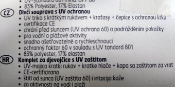 Nové plavky s UV ochranou č.110 /116. - 3