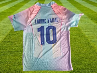 Lamine Yamal detský dres FC Barcelona 25/26 pink/violet - 3