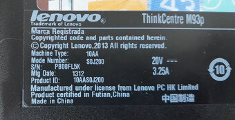 Lenovo M93p (i3) - 3