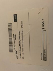 Veľkoplošné zrkadlá ESPRIT - 3