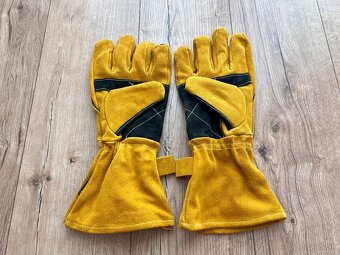 CALANDRA celokožené zváračské rukavice (nové) - 3
