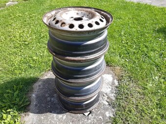 Dodávkový plechový disk 4ks 6x15 - 3