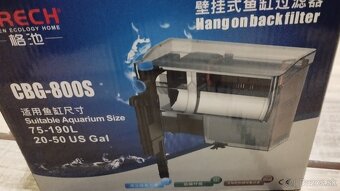 Predám závesný filter do akvária - 3