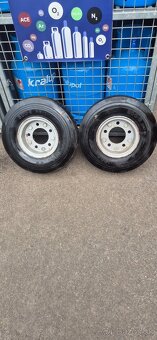 Predám 2ks. komplet kolesá 6,00-9 10PR. - 3