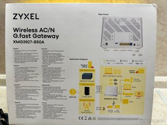 Predám wifi router/modem ZyXEL XMG3927 VDSL2 - 3