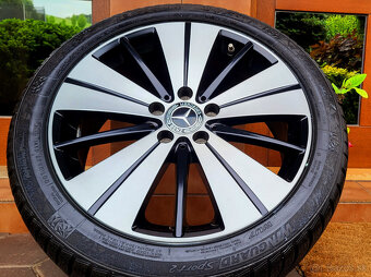 alu R18 5x112 orig. Mercedes B + A + CLA, zimné pneu 225/45 - 3