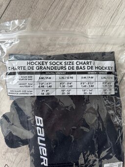 Hokejové štucne Bauer Flex Stock Youth L/XL - 3