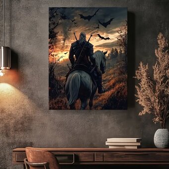Witcher obraz 30x40cm - 3