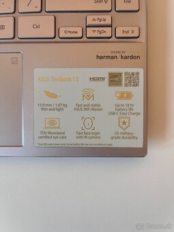 Predám ASUS Zenbook 13 i7 - skoro ako nový :) - 3