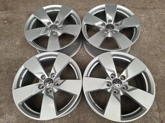 5x112 r17 ET47 elektróny ŠKODA,VW,SEAT,AUDI - 3