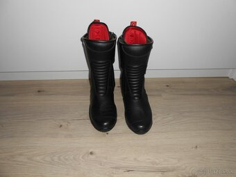 Predam nove damske kozene moto cizmy znacky IXS TOUR o velko - 3