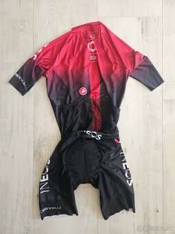Predám Ineos kombinéza Castelli PRO TEAM SANREMO 4.1 S.SUIT - 3
