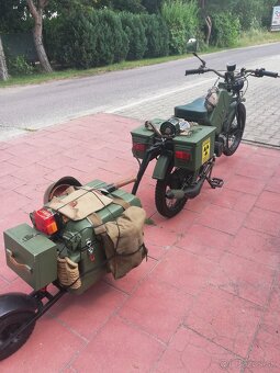 Vojenská Babeta s vozíkom. - 3