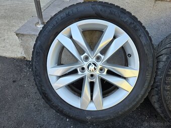 Zimne kolesa Skoda Fabia 5x100 r16 195/55 r16 dot2021 - 3