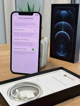 Apple iPhone 12 Pro 128GB - ZÁRUKA / NOVÁ BATÉRIA - 3