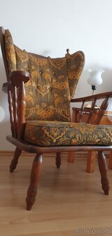 Kreslo masív RETRO - 3