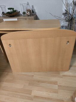 Kozmetický stôl+ zrkadlo - 3