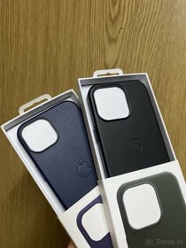 iPhone 14 a 14 Pro leather case ( kožený kryt ) - 3