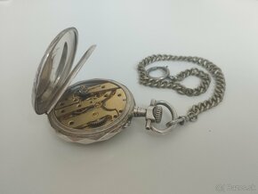 Strieborné naťahovacie hodinky z 19. storočia - 3