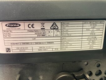 Fotovoltický menič Fronius 3,7kw 3-fáz - 3