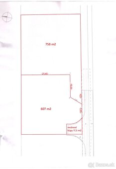 ROZHANOVCE - lukratívne stavebné pozemky 607 m2, 758 m2 - 3
