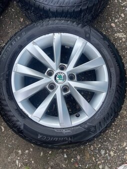 5x112 r16 kolesa Škoda + zimne pneu 205/55 r16 Matador - 3