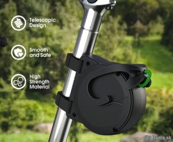 Navíjacie lano, ťažné lano na bicykel, pomôcka na bajk - 3
