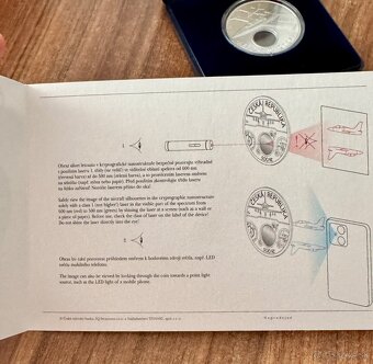 Strieborná minca 500 Kč 2025  Aero L-39 Albatros - 3