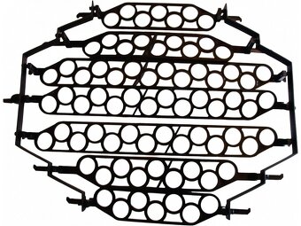 Otočný rošt na prepeličie vajcia pre liahne CLEO - 3