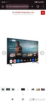 Predám Televízor TCL - 3
