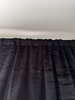 Predám dva čierne závesy - 3
