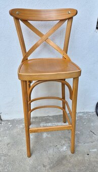 Barové židle světlé (č.67) - 3