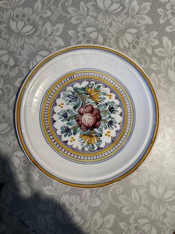 Starožitné maľované taniere - 3