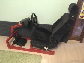 Volant Ferrari s pedálmi a so sedačkou k Xbox - 3