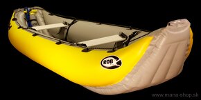 Nafukovacie kanoe Yukon RobFin žlté- nové, lacnejšie o 280€ - 3