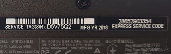 Dell Latitude 5480, i5-6300U, 14" - 3
