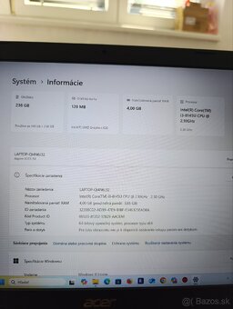 Notebook Acer Aspire A5 - 3
