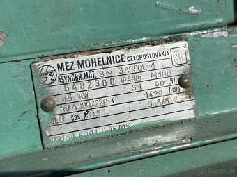 Predám kalové čerpadlo 1.5kW na 380V - 3