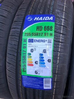 205/55 R17 4ks Haida letne Nove - 3