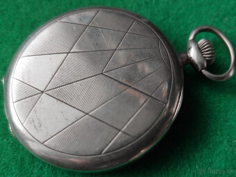 ART DECO strieborné hodinky s pavučinou   20-te roky - 3