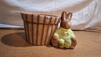 Malý mix starších dekorácií – keramika a porcelán (4 ks) - 3