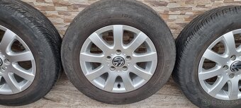 Predám originálne hliníkové disky VW r15 5x112 et50 6,5J - 3
