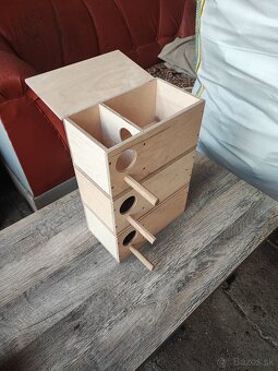 Búdka, búdky, pre papagáje - 3