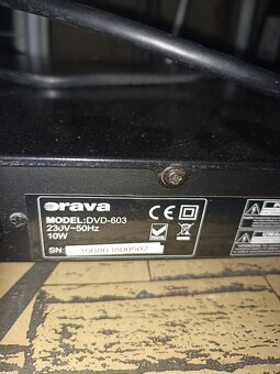 Predám DVD prehrávač Orava,komplet,aj kable - 3
