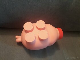 Pokladnička - prasiatko - plast - 3